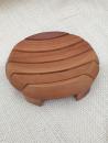 Wooden Soap Dish - round